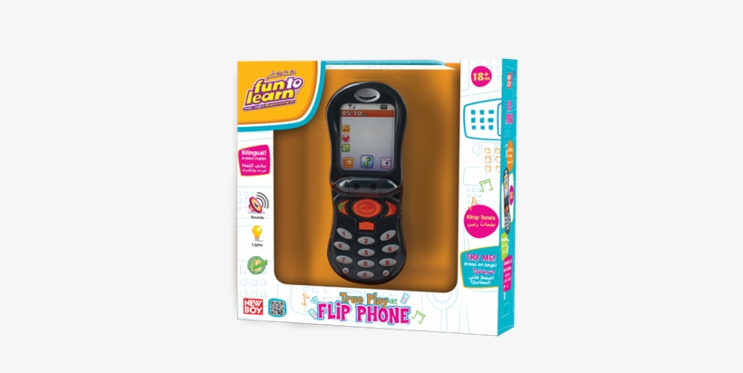 True Play- Flip Phone - Telephony, transparent png download