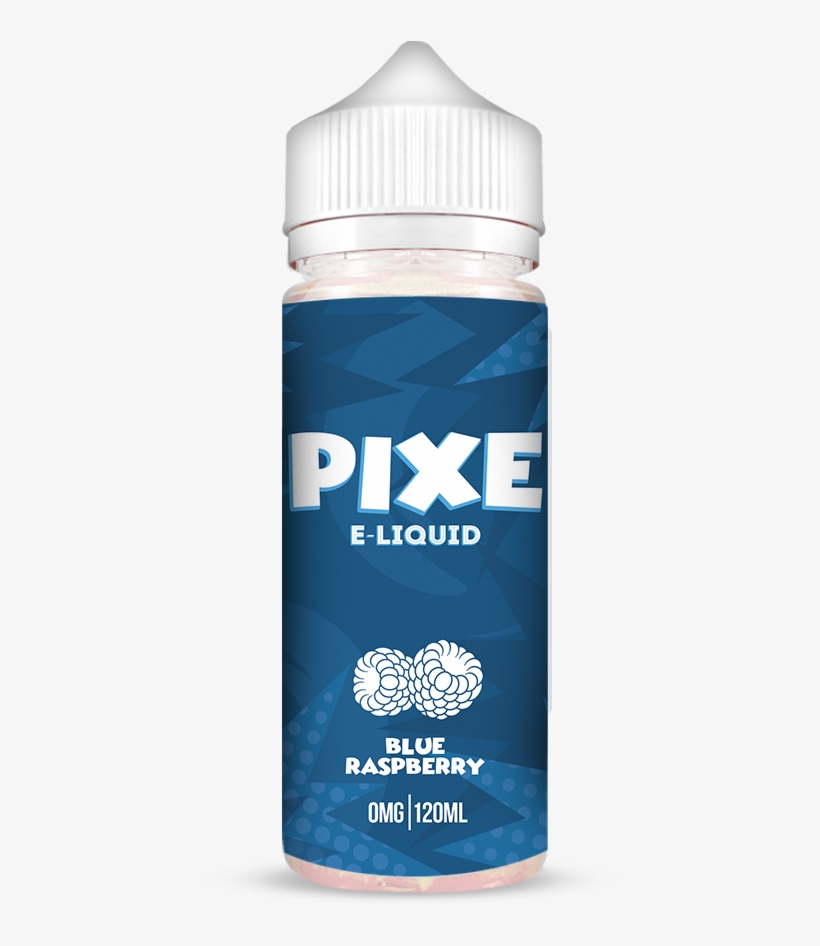 Pixe - Blue Raspberry - 120ml - 3mg - Pixe Blue Raspberry, transparent png download