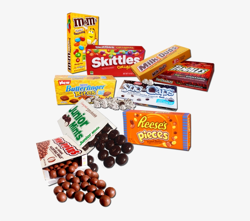 Popular Brand Theater Box Candy - Reese's Pieces Theater Box 113g, transparent png download