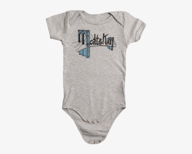 Brooklyn Bridge Baby Onesie - Brooklyn, transparent png download