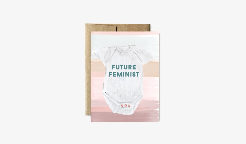 Future Feminist Baby Onesie Card - Infant Bodysuit, transparent png download