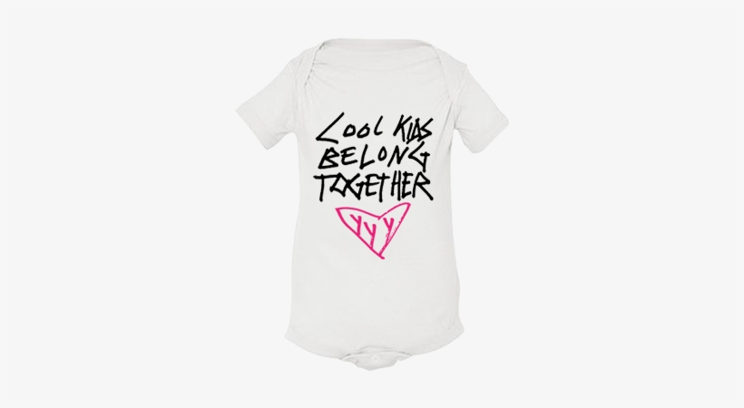 Yyy Cool Kids Belong Together Printed On The Center - Active Shirt, transparent png download