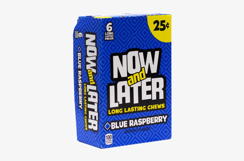 Changemaker / Now & Later / Pre-priced 25 Cents / 24 - Ferrara Candy Co Now And Later Cherry Flavoured Fruit, transparent png download