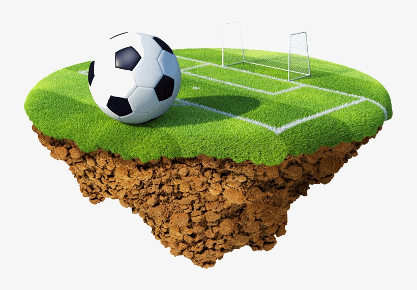 Grass Field Football Decoration Psd Image - Pratical Easy No Tie Elastic Silicone Shoelaces, transparent png download