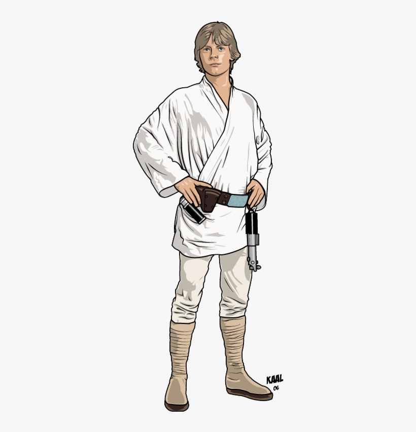 Luke Skywalker Silhouette At Getdrawings - Luke Skywalker Clip Art, transparent png download