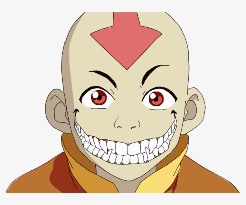 Evil Aang - Png Aang, transparent png download