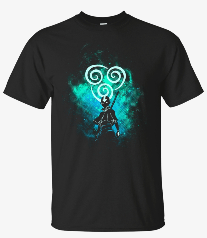 Aang Art T-shirt - Redbubble Air Art Unisex T-shirts, transparent png download