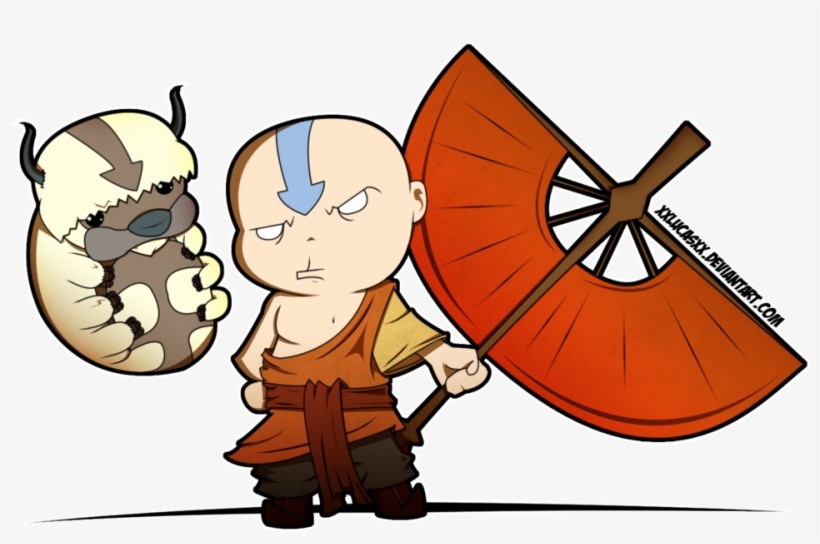 Aang-lewiscs - Cartoon, transparent png download