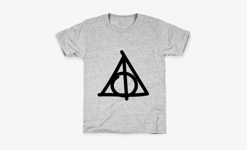Deathly Hallows Doodle Kids T-shirt - Ruth Bader Ginsburg Shirt, transparent png download
