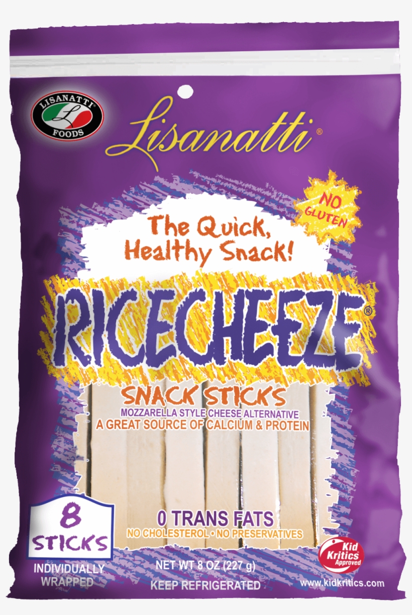 Rice Mozzarella Snack Sticks - Lisanatti Rice Cheese Sticks, transparent png download