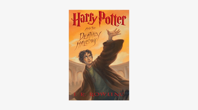 Harry Potter And The Deathly Hallows - Harry Potter And The Deathly Hallows By J K Rowling, transparent png download