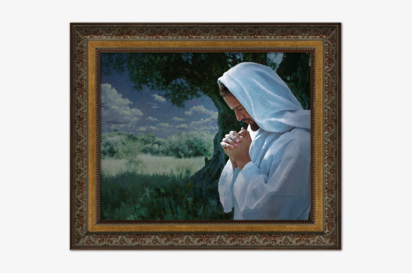 Print - Night Prayer - Jesus, transparent png download