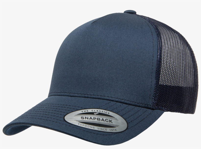 5-panel Retro Yupoong Trucker, transparent png download