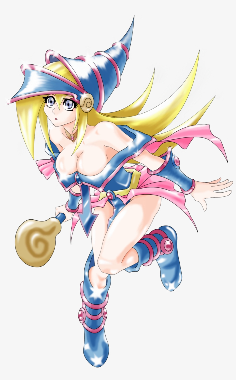 Png Freeuse Dark Magician Girl By Grindmx D Yhh - Black Magician Girl Render, transparent png download