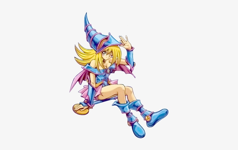 Girl Photo Darkmagiciangirl - Dark Magician Girl Official Art, transparent png download
