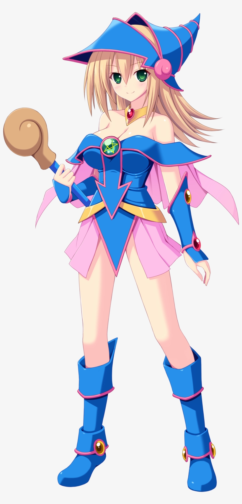 Original) Loading Dark Magician - Yugioh Cuerpo Completo, transparent png download