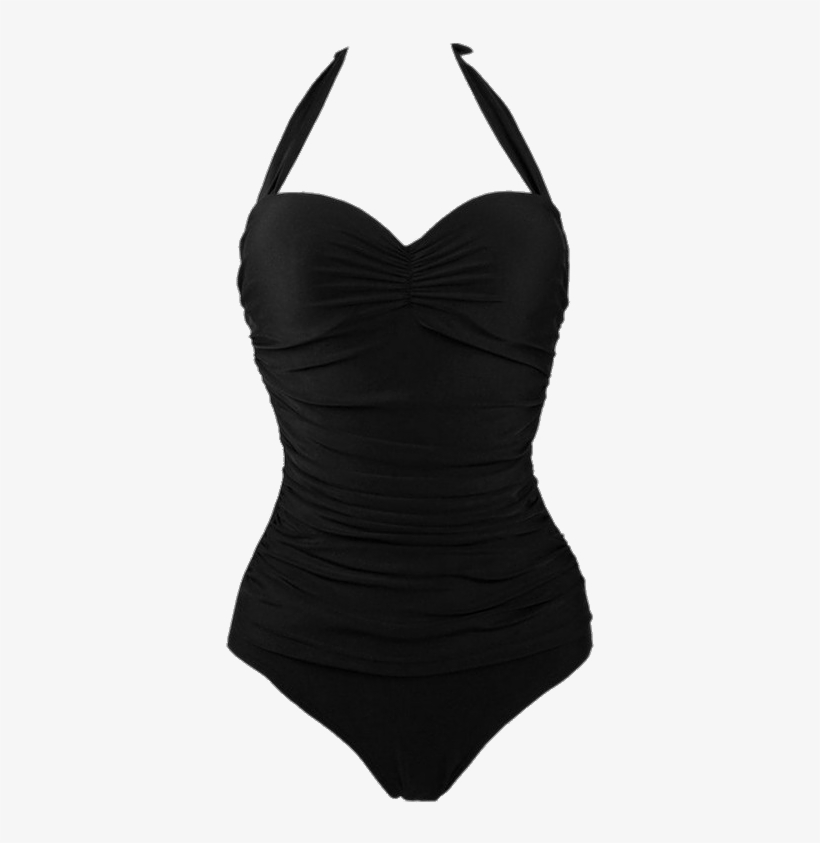 Black Swimming Suit - Swimming Suits, transparent png download