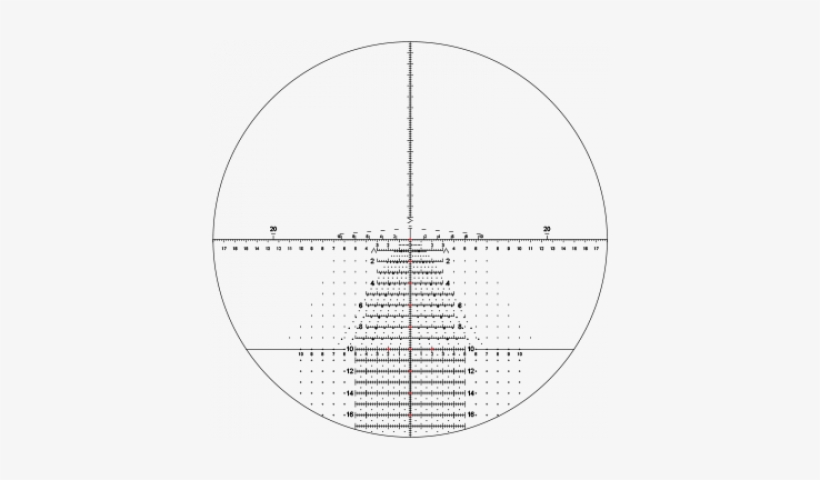 Reticle Information - Leupold Mark 5 Reticles, transparent png download