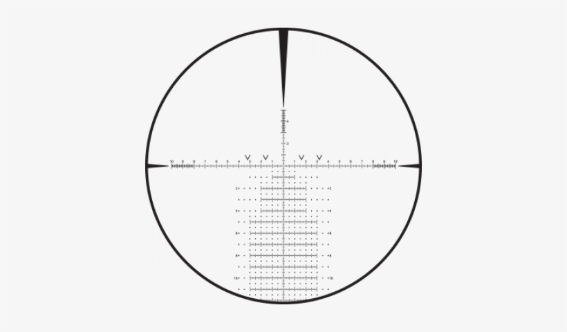 Reticle Information - Leupold Mark 5 Cch, transparent png download