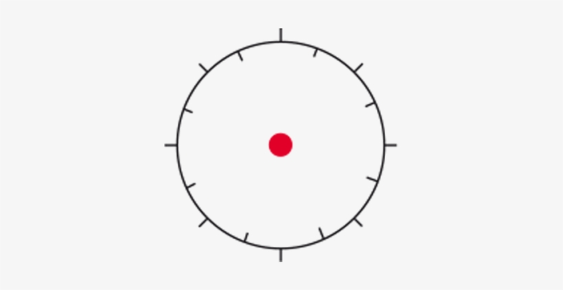 Konus Sightpro Atomic Qr, 20mm Od, Red Dot Illuminated - Circle, transparent png download