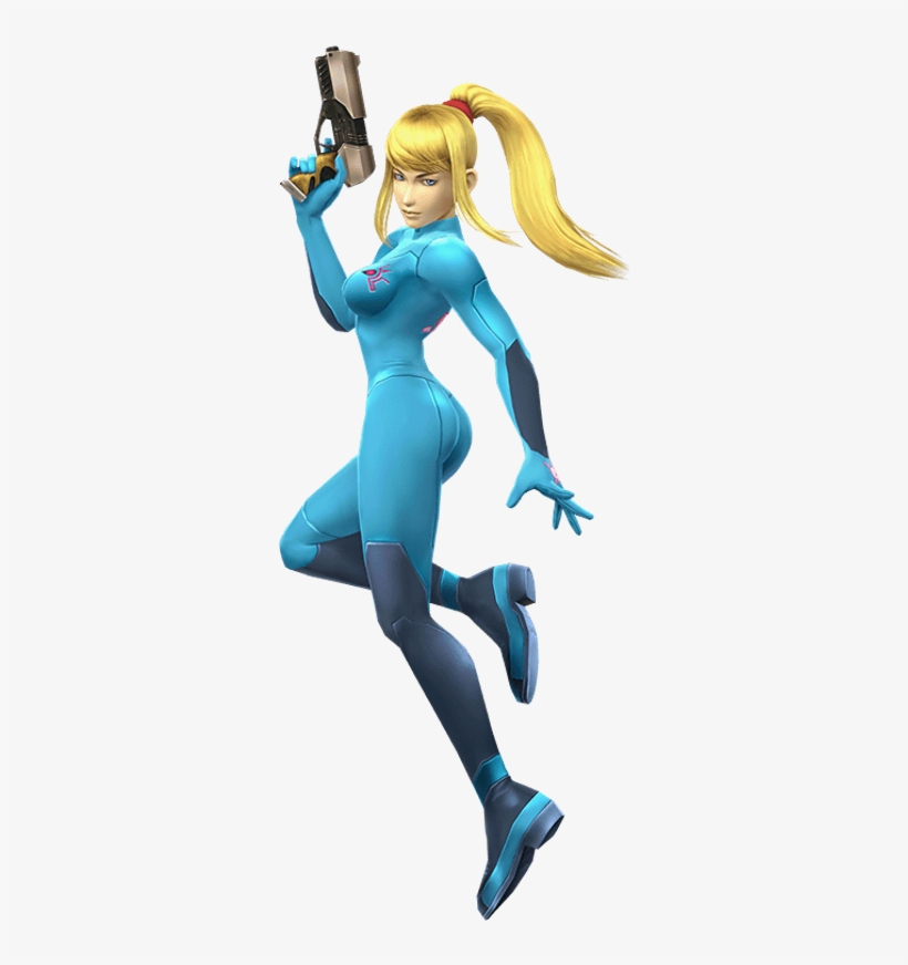 Zero Suit Samus Pictures, Images And Photos - Samus Sans Armure Brawl, transparent png download