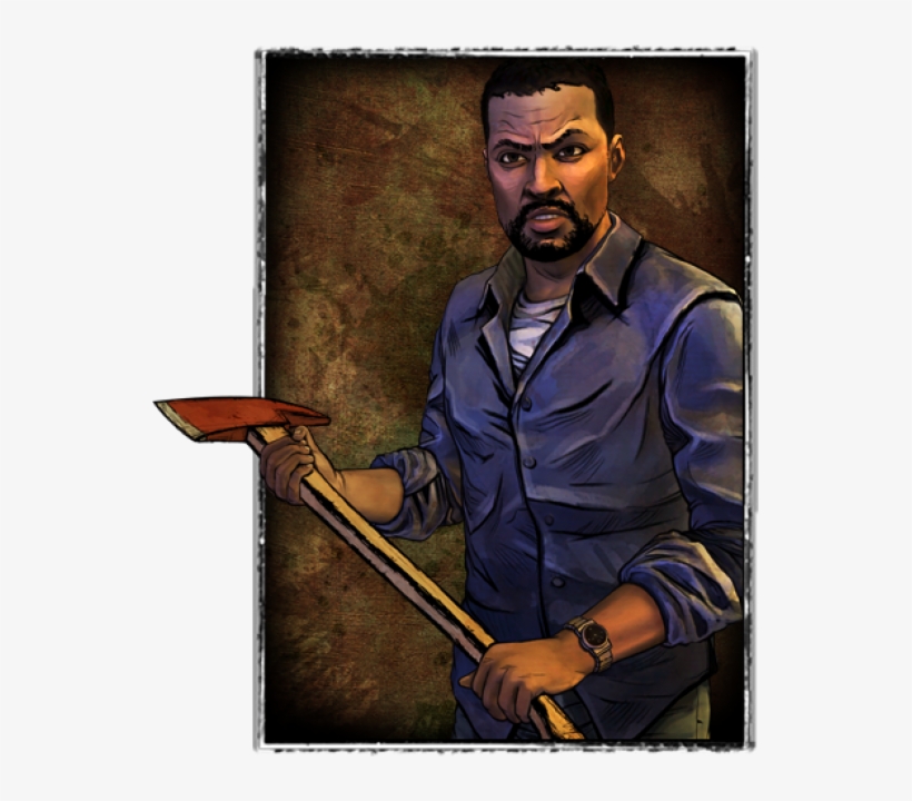 Lee Everett - Telltale Walking Dead Dave Fennoy, transparent png download