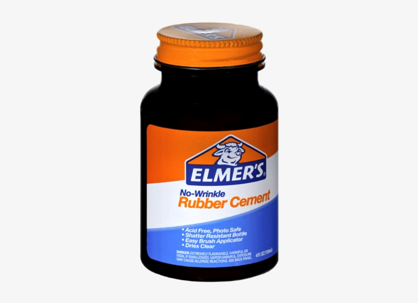 Rubber Cement Elmer's, transparent png download