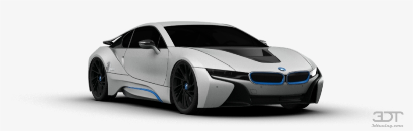 Bmw I8 Series Coupe 2014 Tuning - 3d Tuning Bmw I8, transparent png download