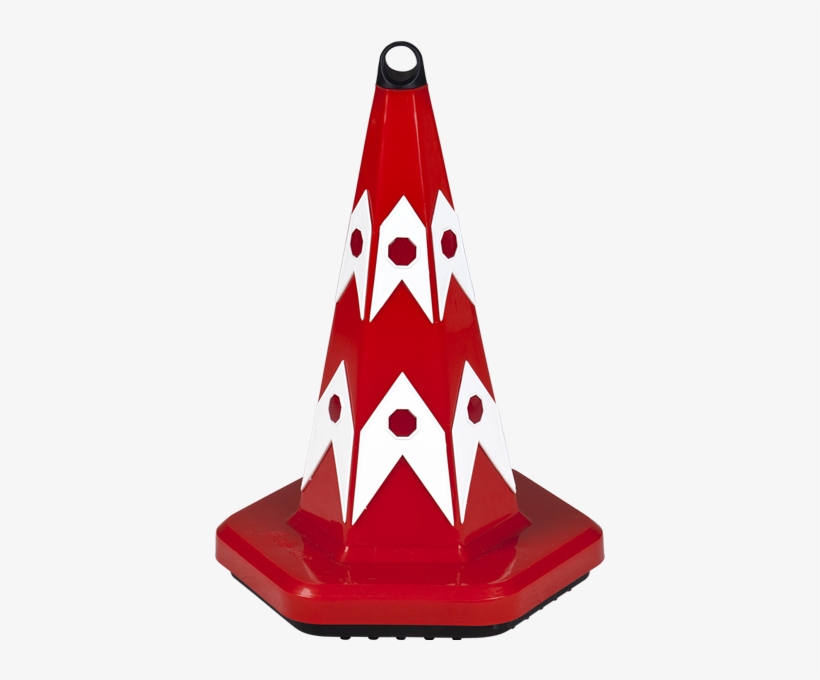 Cr 5021 Ad Cone With Reflective Cat Eyes - Ut 5021, transparent png download