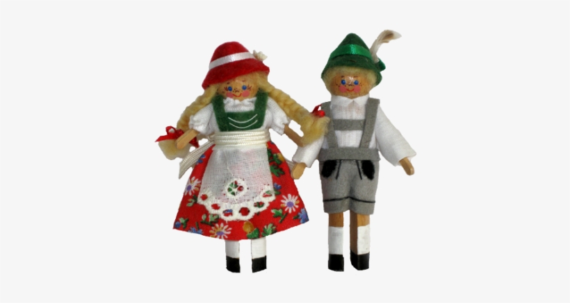 Austrian Clothespin Dollscolorful Clothespin Doll Designs - Clothespin Doll From Germany, transparent png download