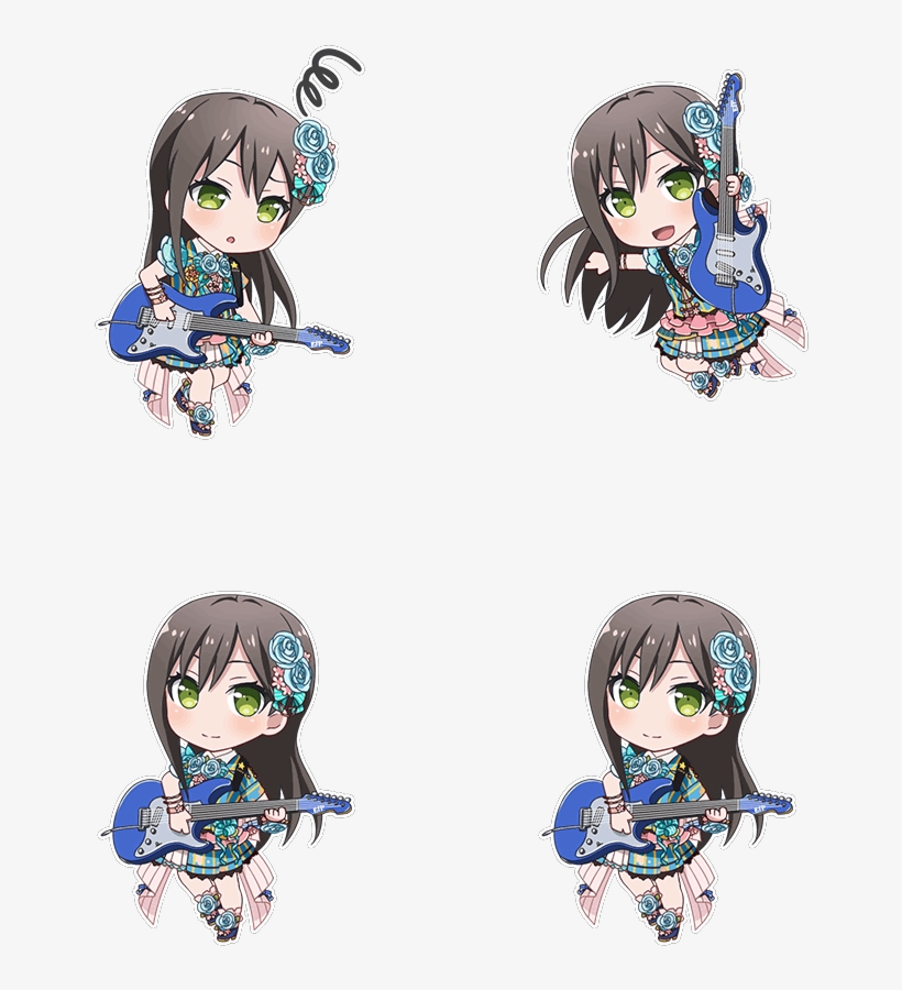 Shared Happiness Chibi - Bang Dream Png Chibi, transparent png download