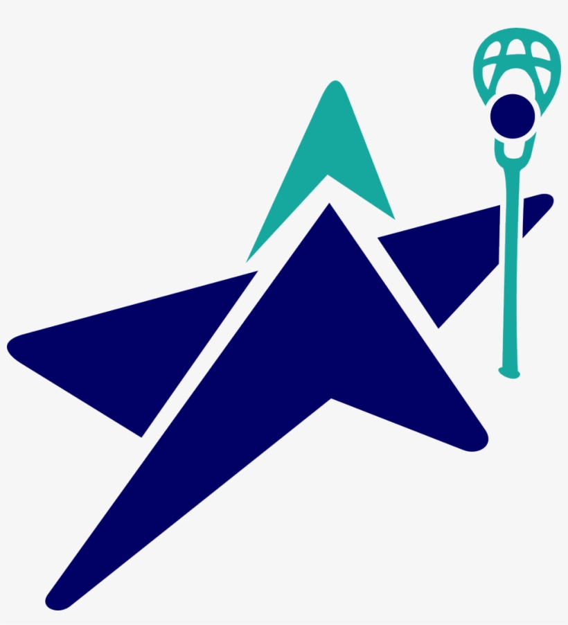 Shining Star Lacrosse Blue Star Lacrosse - Star Lacrosse Logo, transparent png download