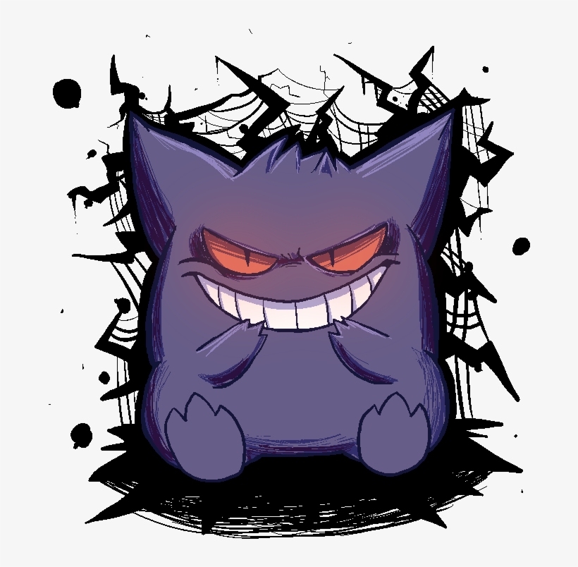 Gengar By Ittybittyshark-d5m6e5j - Can I Eat Your Dream, transparent png download