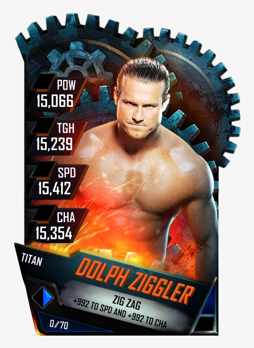 Dolphziggler S4 18 Titan - Finn Balor Wwe Supercard Titan, transparent png download