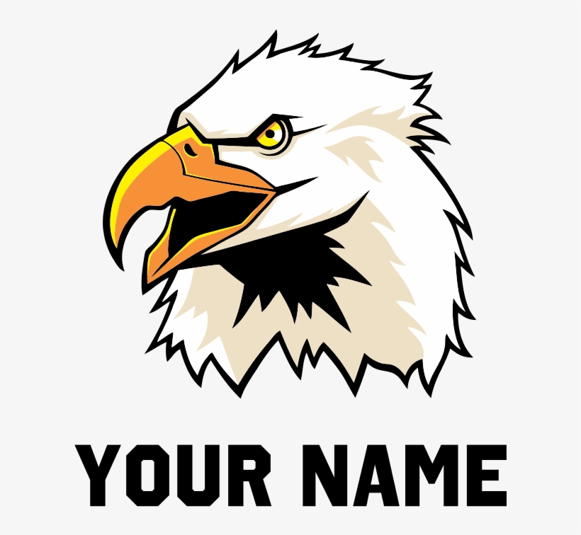 Bald Eagle Head Pillow Case - Sticker Honey Badger, transparent png download