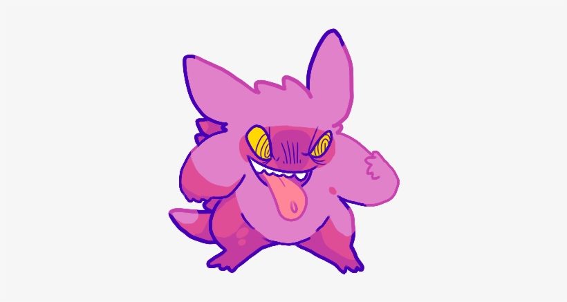 Gengar - Cartoon, transparent png download