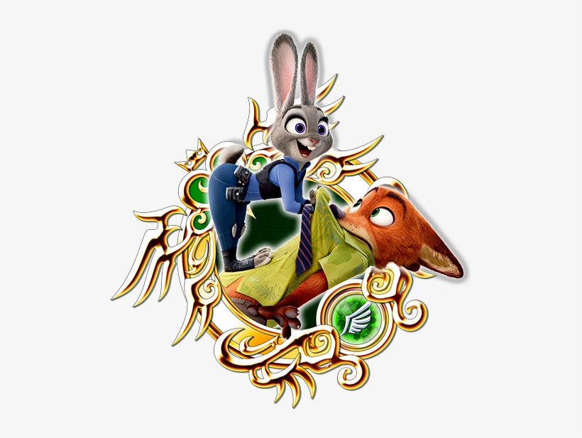 Judy & Nick B - Kingdom Hearts Union X 7 Star Medals, transparent png download