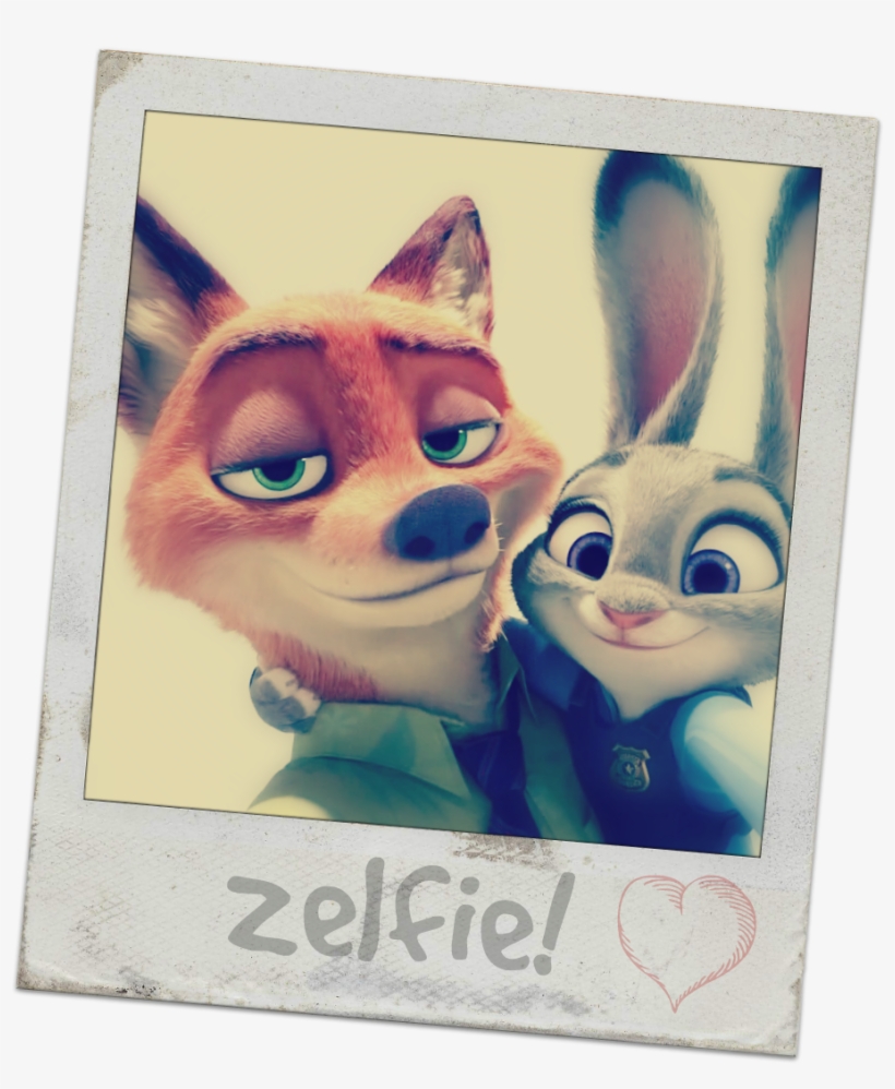 Фото Джуди Хопс / Judy Hopps И Ник Уайлд / Nick Wilde - Zootopia, transparent png download