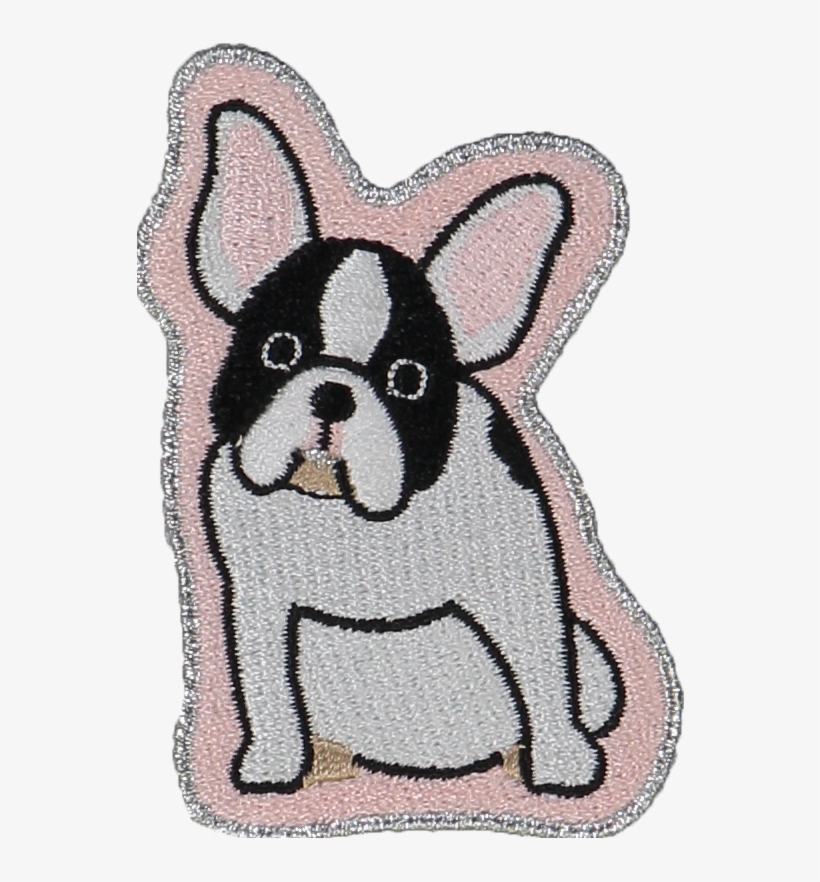 French Bulldog Sticker Patch - Boston Terrier, transparent png download
