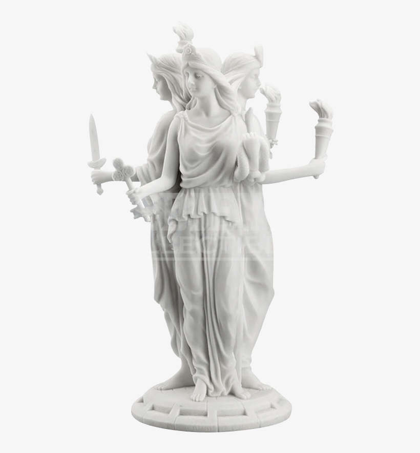 Greek Statue Png - Estatua De Hécate Grega, transparent png download