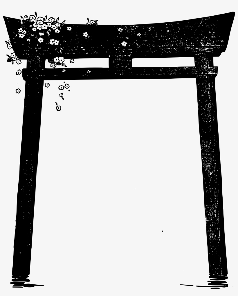 Yellow And Green Bamboo Frames Royalty Free Vector - Torii Gate Png  Transparent PNG - 2008x2400 - Free Download on NicePNG, image size:820x1020