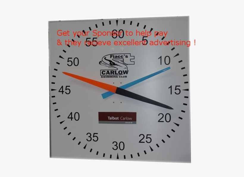 Pace Clock Including Minute Hand - Clock, transparent png download