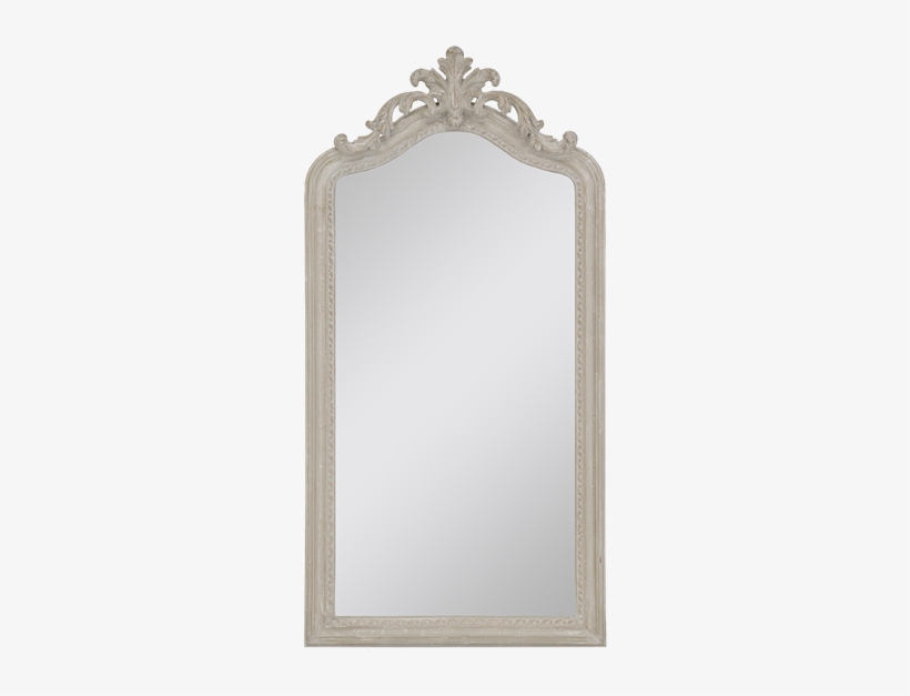 Whitewash Retreat Mirror - Paragon White Wash Retreat Wall Mirror, transparent png download