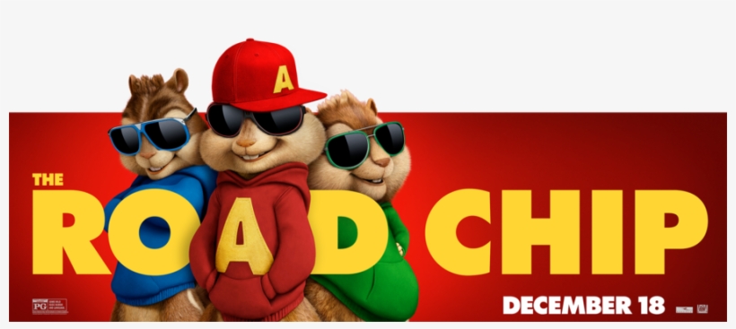 Alvin And The Chipmunks Road Chip Banner Clipart Alvin - Alvin And The Chipmunks Road Chip Png, transparent png download