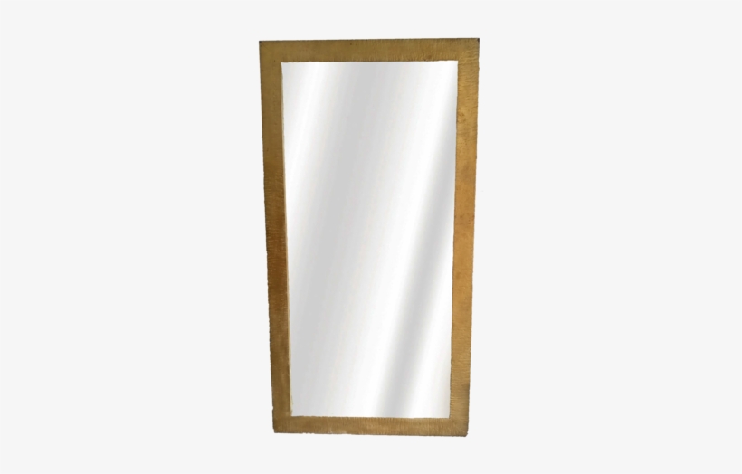 Large Wooden Frame Mirror - Wooden Frame Mirror, transparent png download