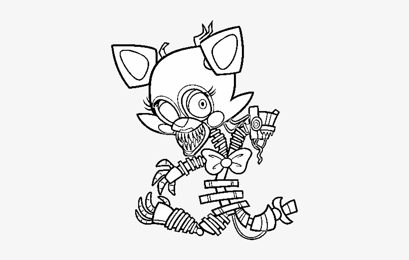 Cute Five Nights At Freddys Coloring Pages Hakume Colors