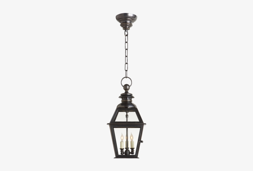 Chelsea Medium Hanging Lantern In Bronze - Visual Comfort E.f. Chapman Chelsea 3 Light Outdoor, transparent png download