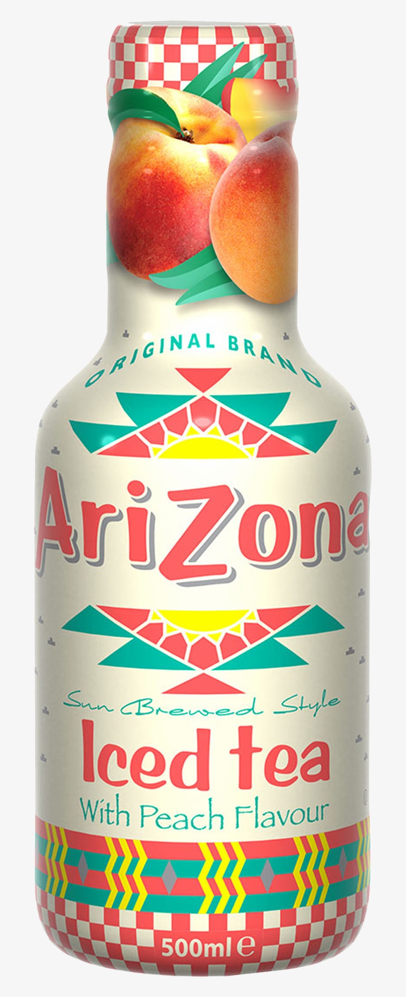 Arizona Iced Tea Peach 500ml - Ice Tea Arizona, transparent png download
