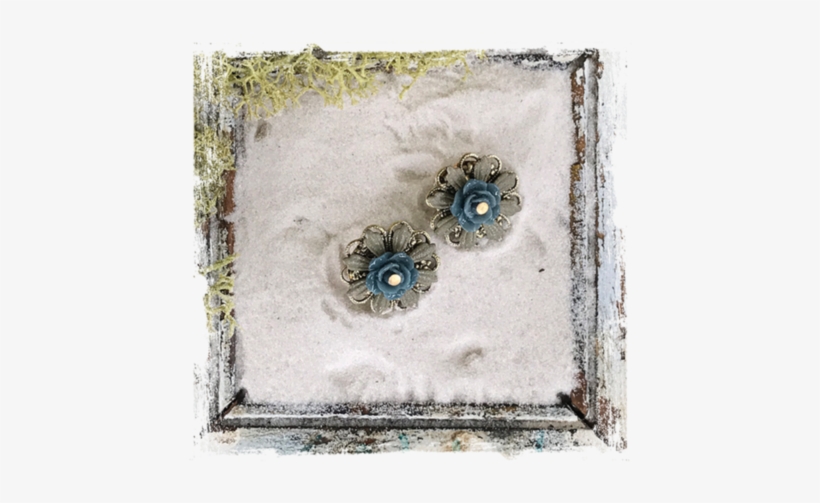 Steampunk Earrings Ss02 - Picture Frame, transparent png download
