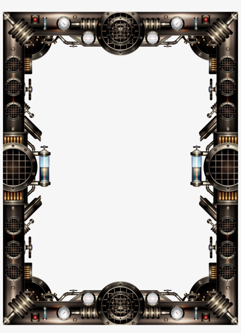 Clip Black And White Library Frame By Illustratorg - Iron Zulu By Brad R. Cook, transparent png download